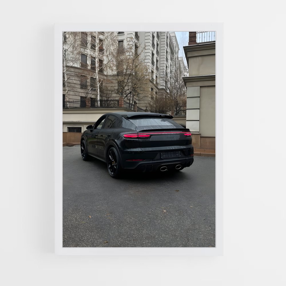 Poster Cayenne design raffiné – affiche Porsche (vue 3)